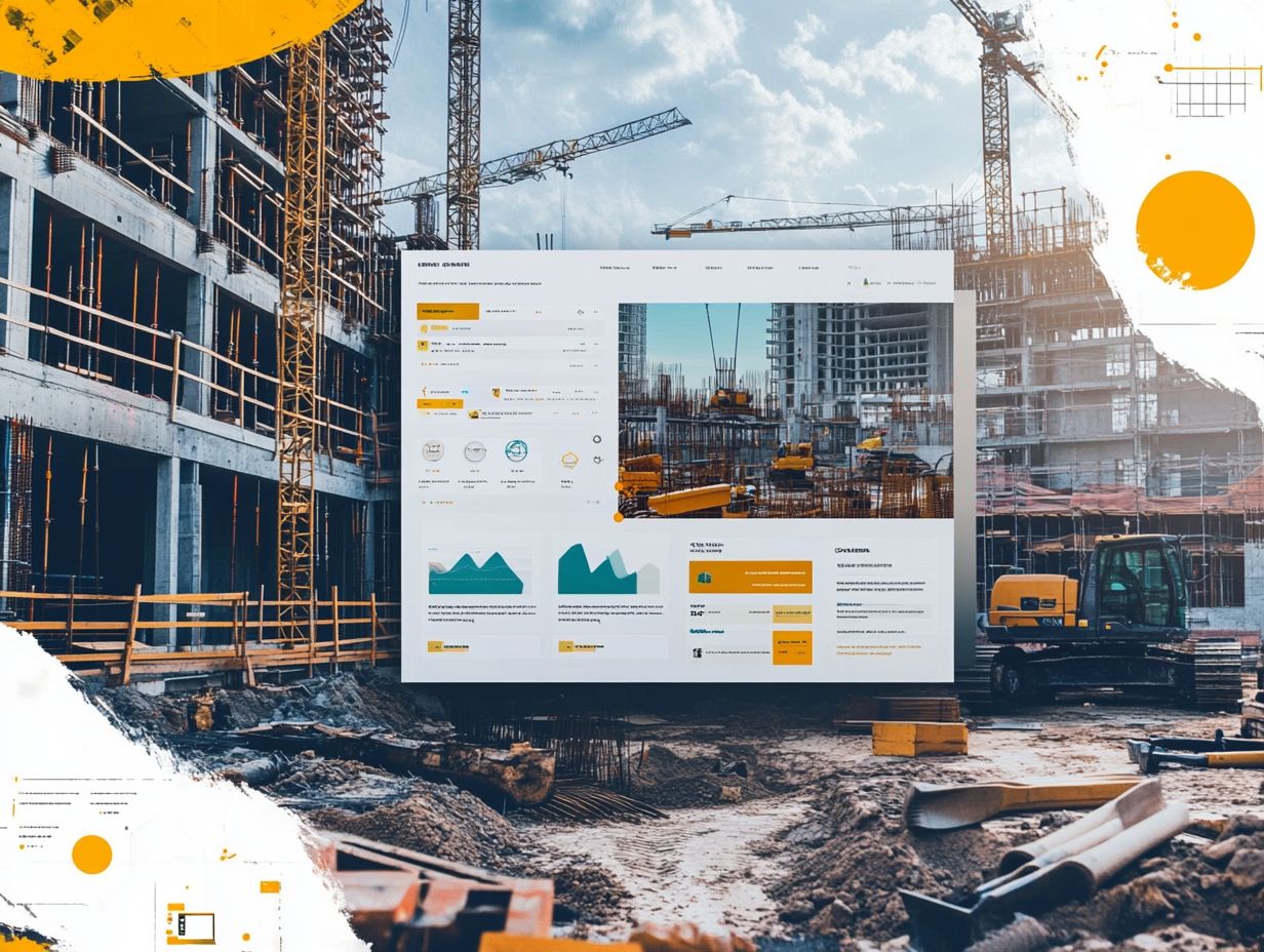 Infographic showing key factors to consider when choosing a CRM for construction