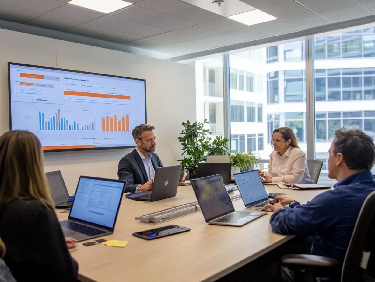 A visual representation of key factors to consider when choosing a CRM for financial planning.