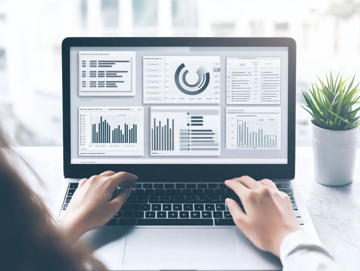 Illustration of CRM software integrating with existing business systems for improved efficiency