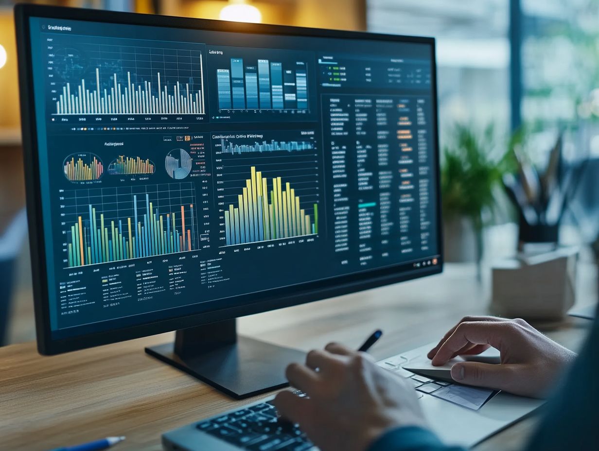 A comparison of CRM reporting tools highlighting automation features