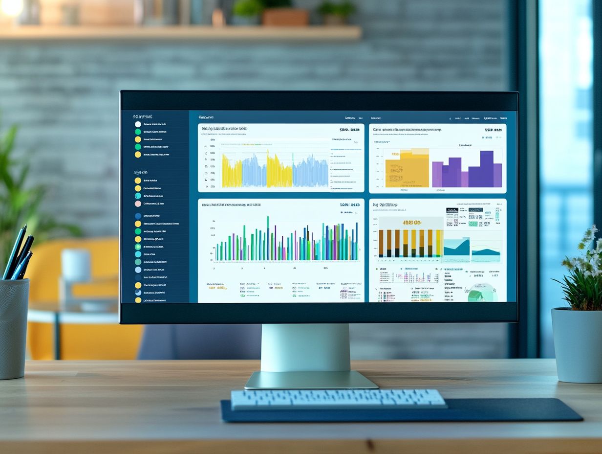 Image depicting customization options in a CRM dashboard