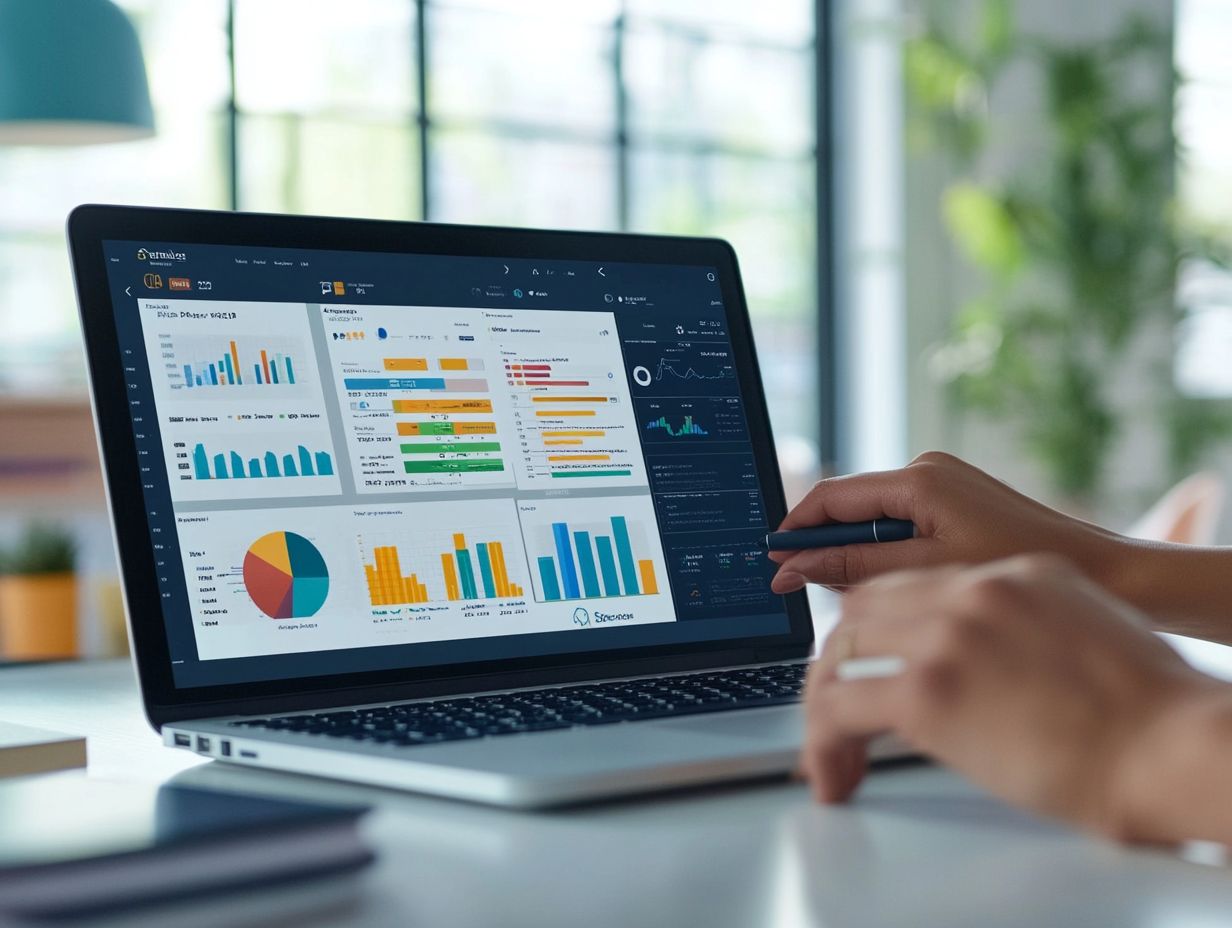 Visual representation of Key Metrics to Track in CRM