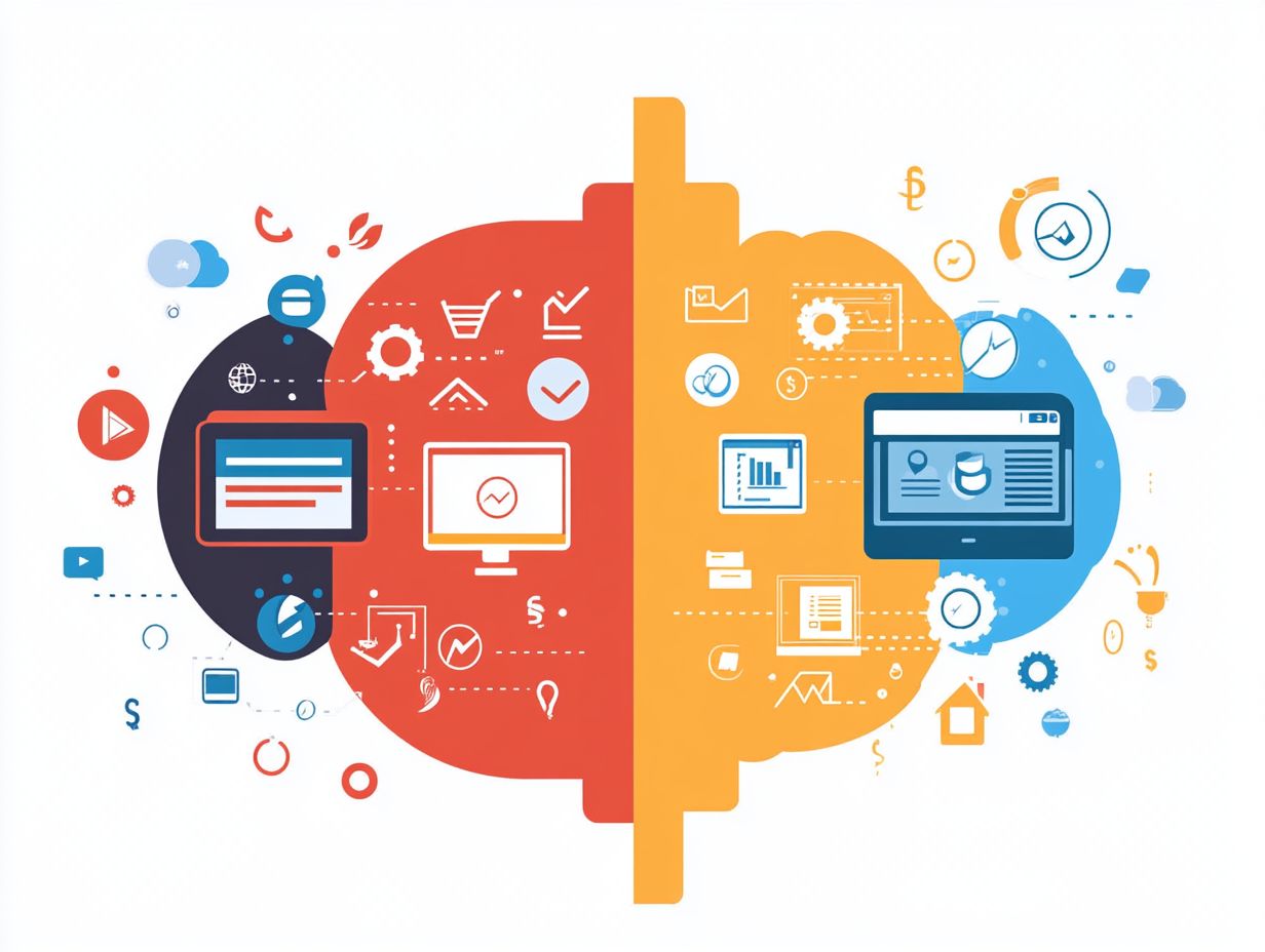 Comparison of Salesforce and HubSpot for managing customer data