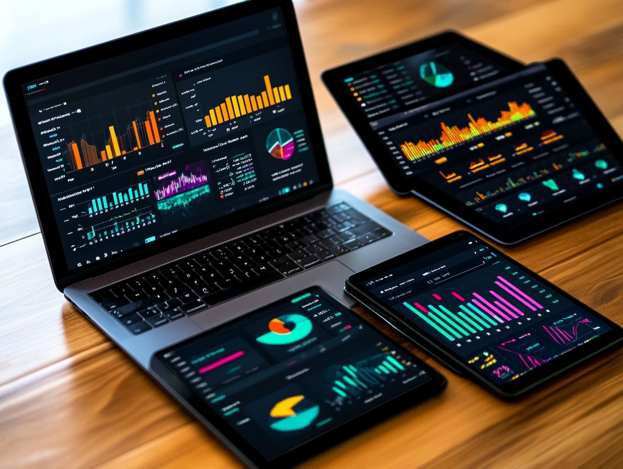 Visual representation of CRM benefits and performance tracking importance