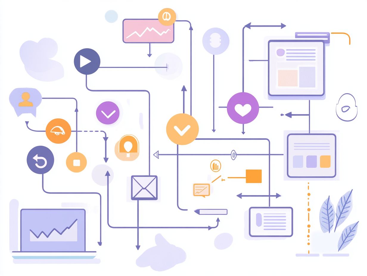 Visual representation of the key benefits of customer journey mapping